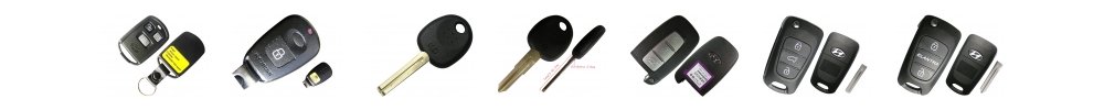 Hyundai car key types — transponder keys, flip keys and remotes
