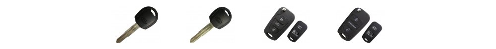 Kia car key types — transponder keys, flip keys and remotes