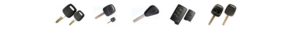 Subaru car key types — transponder keys, flip keys and remotes